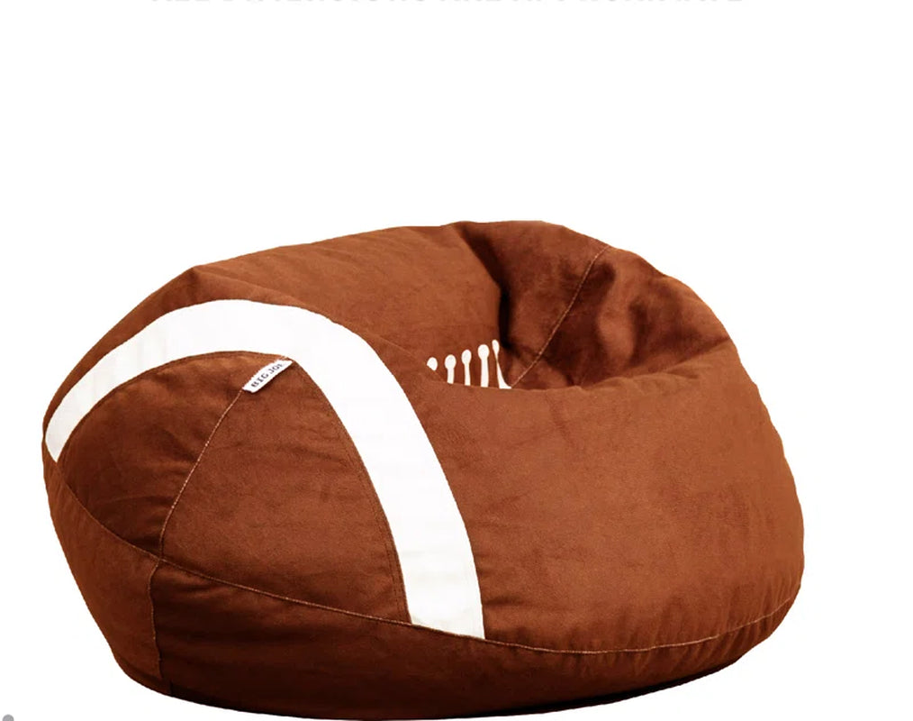 Sports Ball Bean Bag Chair, Soft Polyester, 2.5 Feet