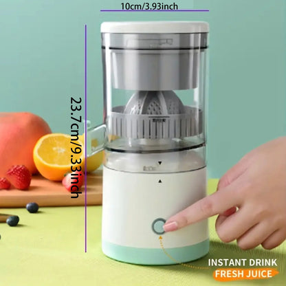 1PC Electric Juicer Orange Juice Juicer USB Rechargeable Citrus Lemon Juicer Wireless Fruit Blender Automatic Fresh Juicer