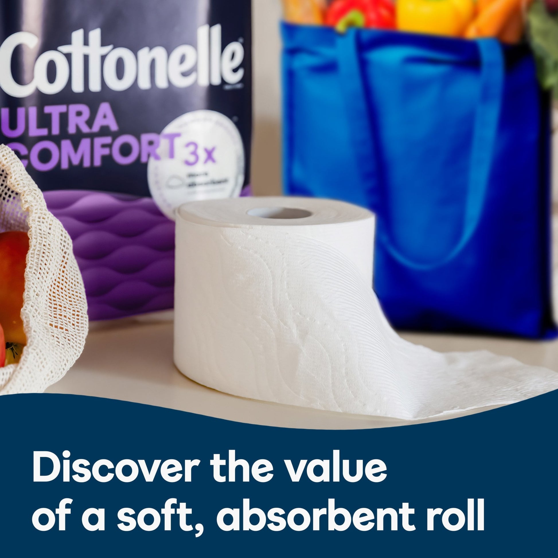 Ultra Comfort Toilet Paper, 12 Mega Rolls